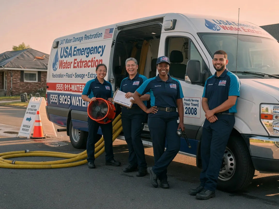 Emergency Water Removal company in California City, CA